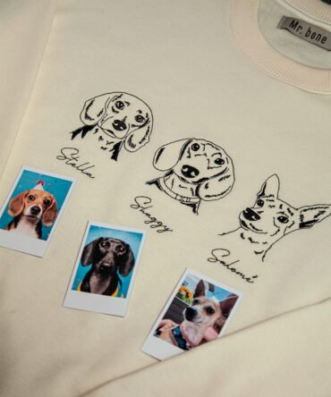 Buzo personalizado con 3 o 4 mascotas