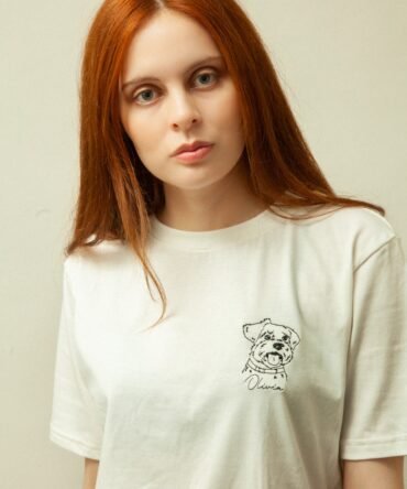 Camiseta personalizada con 1 mascota
