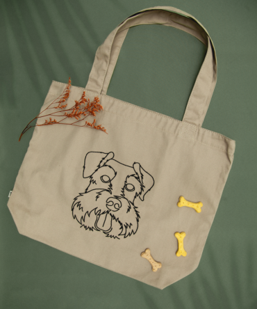 Totebag beige varias razas
